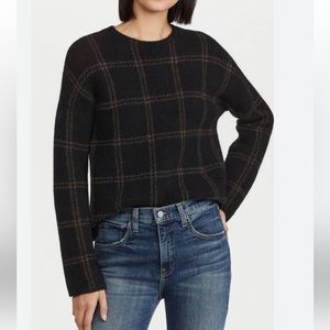 Vince Windowpane Pullover